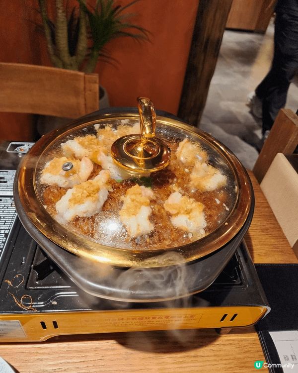 試了農耕記這個香噴噴熱辣辣蒜蓉粉絲蝦, 色香味俱全, 加埋滷...