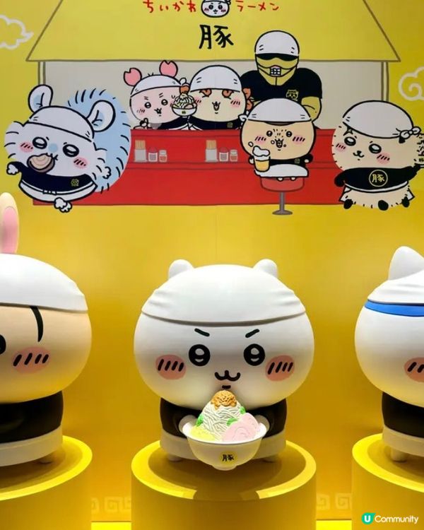 Chiikawa粉絲朝聖吉伊卡哇拉麵