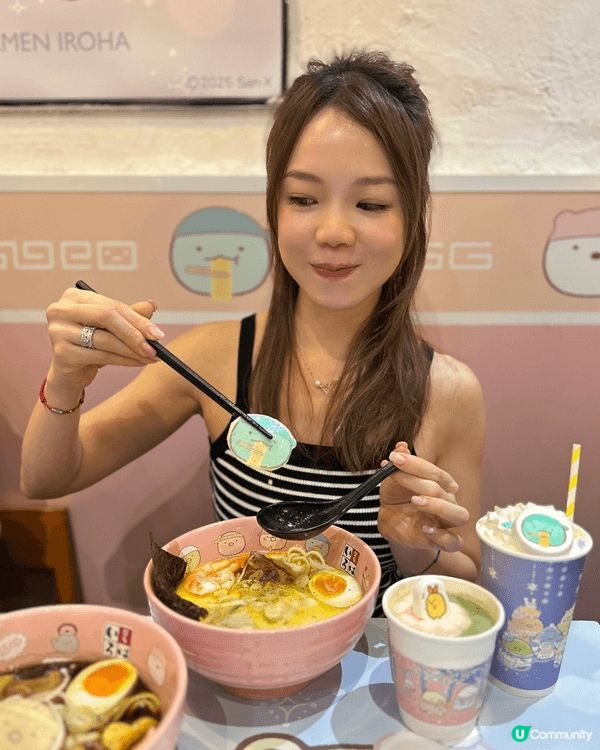 角落小夥伴陪你食拉麵🤩