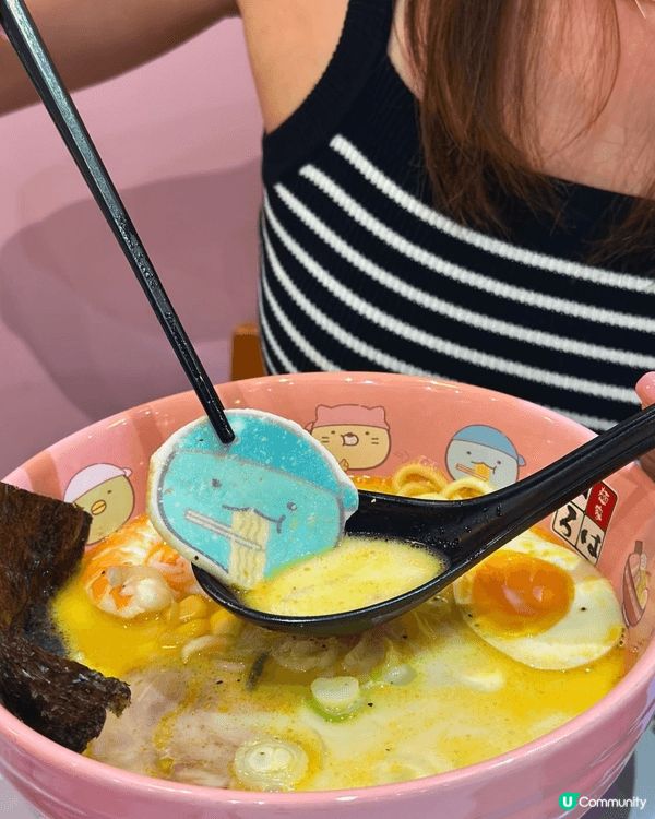 角落小夥伴陪你食拉麵🤩