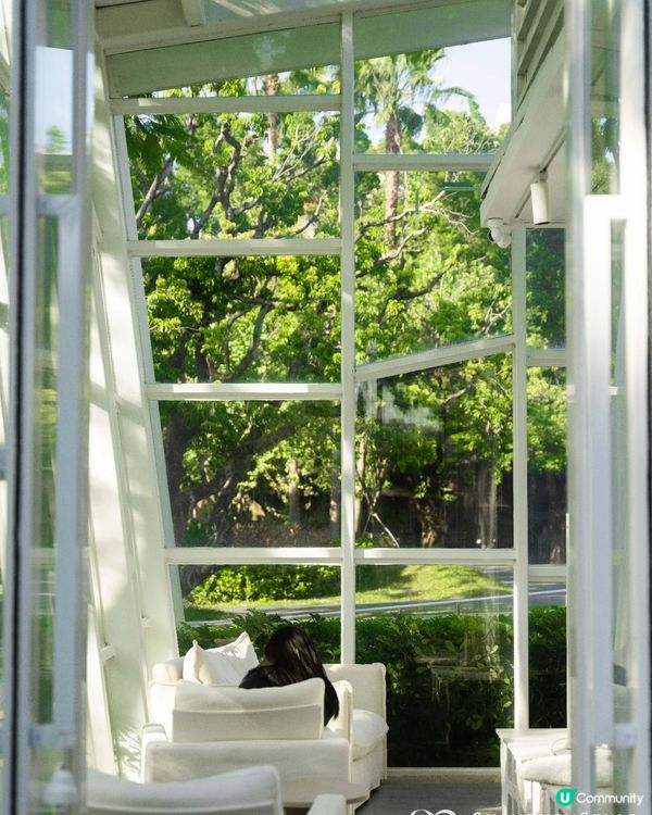 深圳南山打卡必去「白色玻璃屋Cafe」☕️四周綠意盎然勁似歐洲🌿