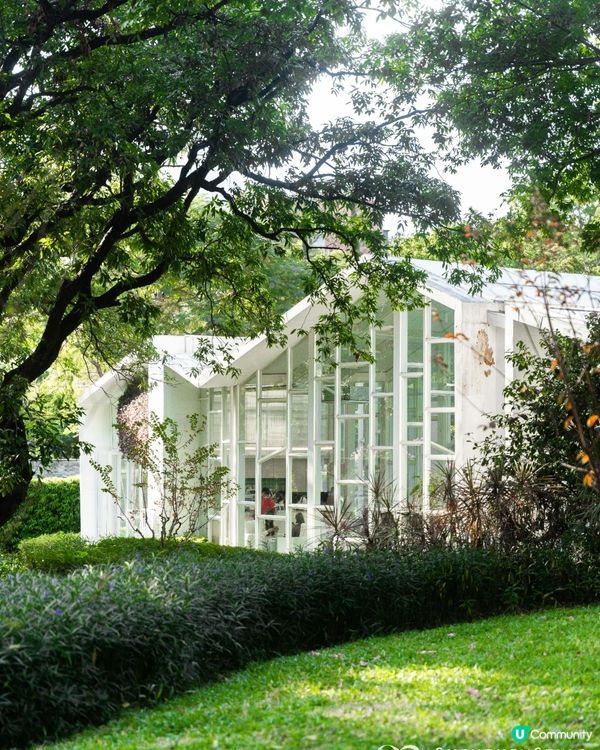 深圳南山打卡必去「白色玻璃屋Cafe」☕️四周綠意盎然勁似歐洲🌿