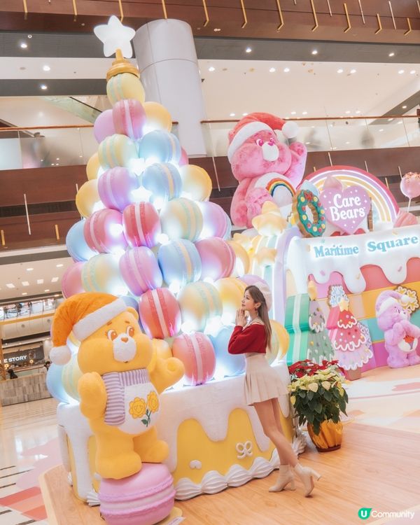 被彩虹擁抱的聖誕｜青衣城Care Bears的甜蜜治癒之旅