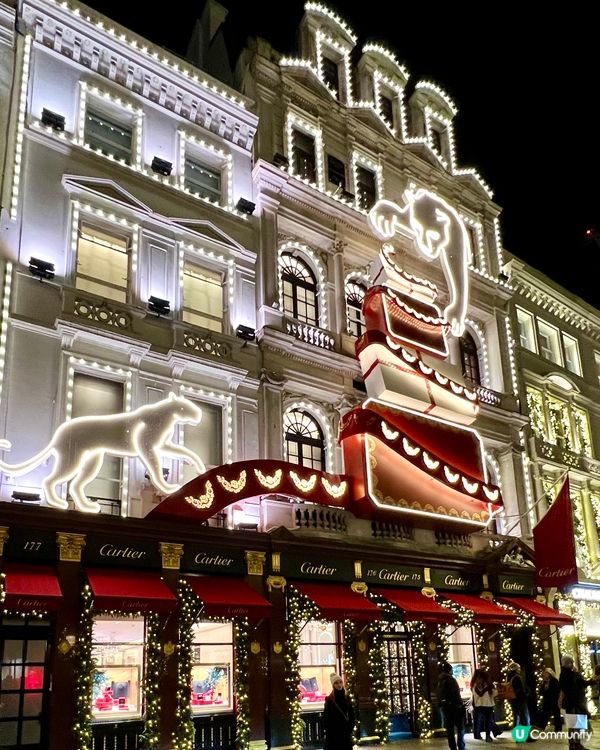 『英國』🇬🇧倫敦聖誕燈飾🎄｜✨浪漫打卡位📸