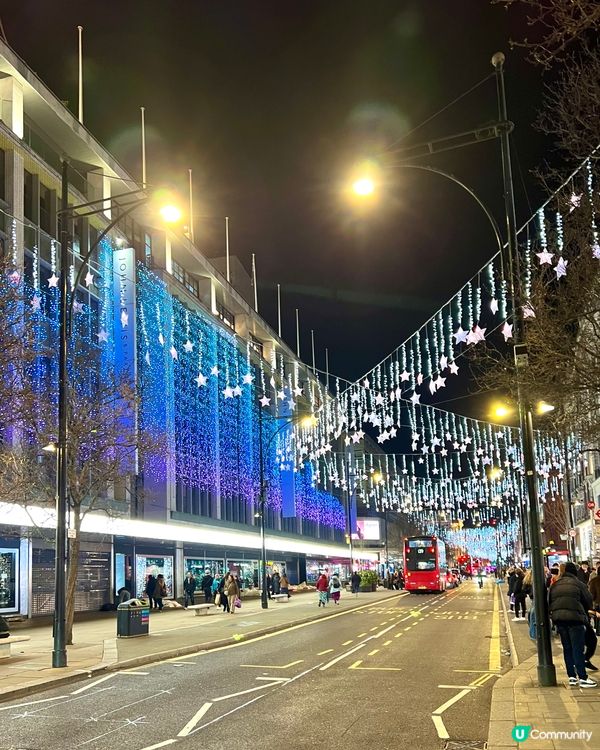 『英國』🇬🇧倫敦聖誕燈飾🎄｜✨浪漫打卡位📸