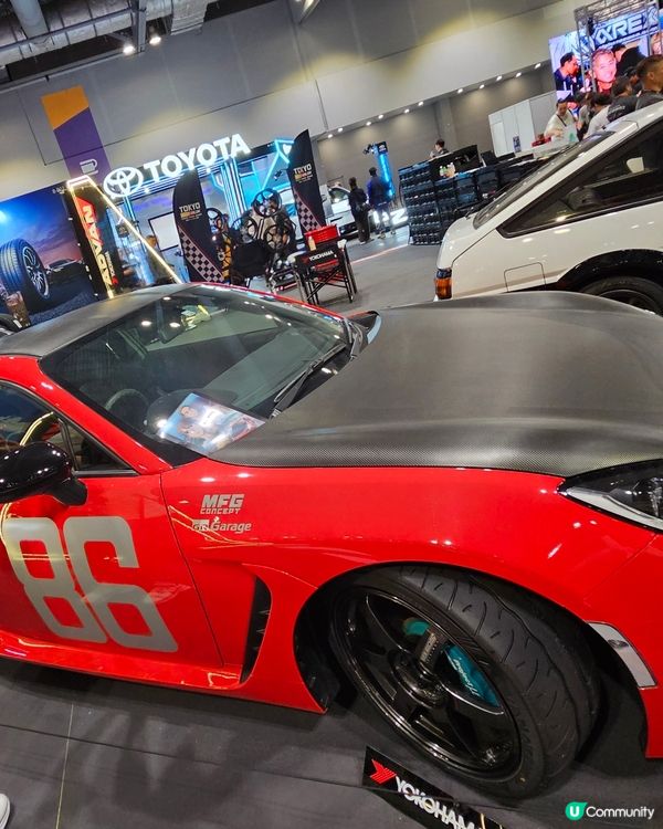 東京改裝車展2025🤩！親身感受🏎️！超正！