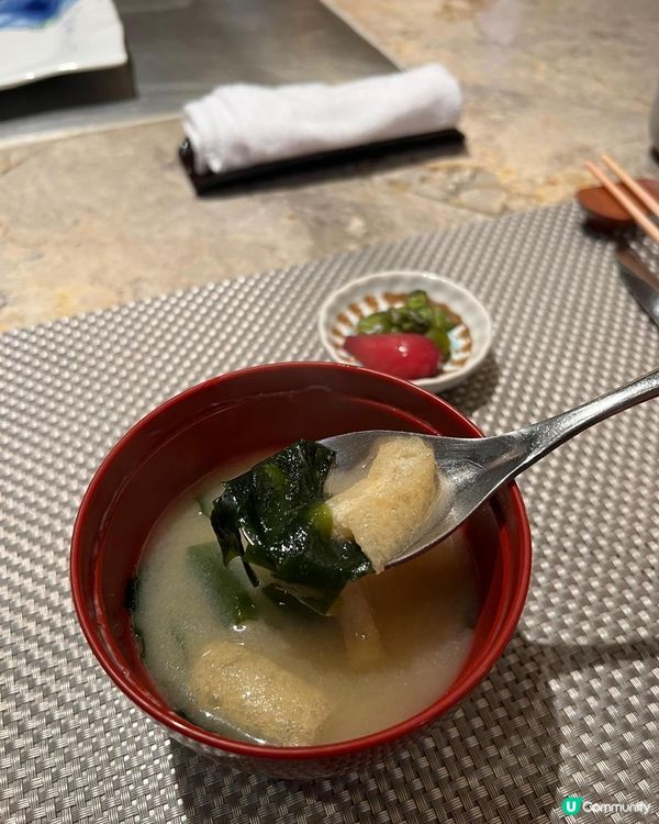 維港海景|氛圍感十足鐵板燒