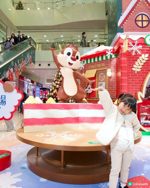 2025聖誕打卡｜上水廣場｜Chip＇n＇Dale