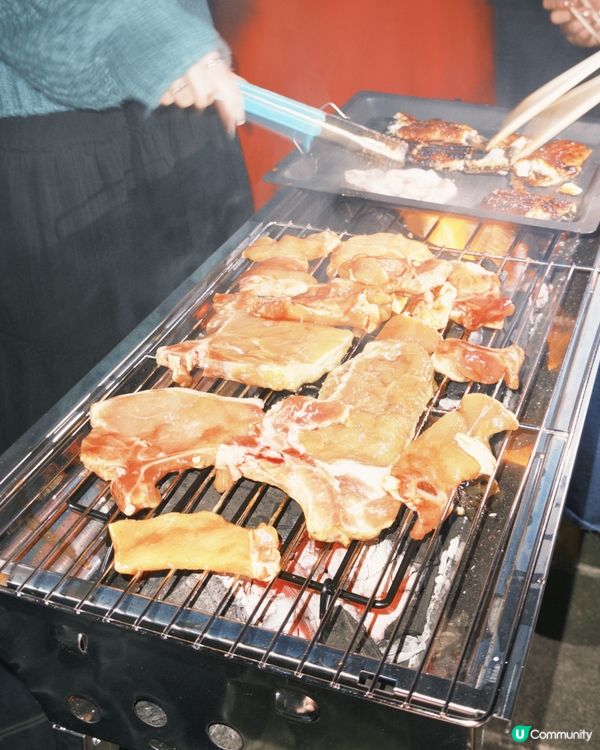 一班人一齊BBQ係幾開心嘅🥹🩷