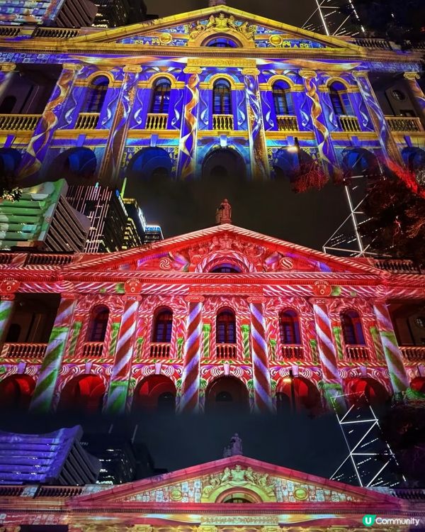 香港聖誕小鎮 美不勝收😍