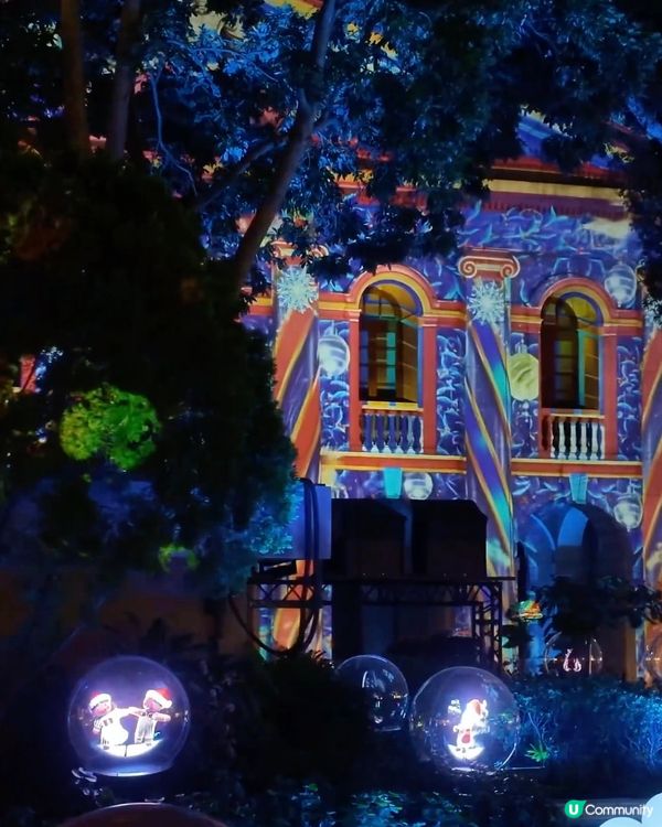 香港聖誕小鎮 美不勝收😍