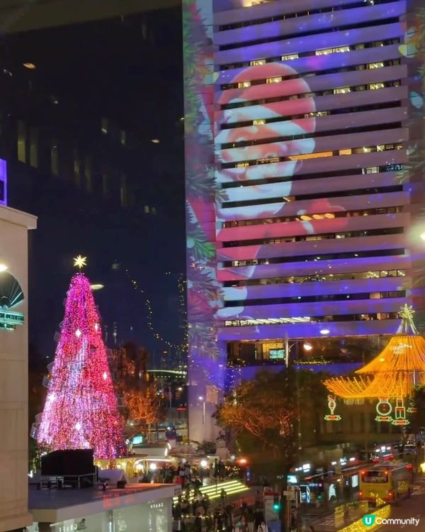 香港聖誕小鎮 美不勝收😍