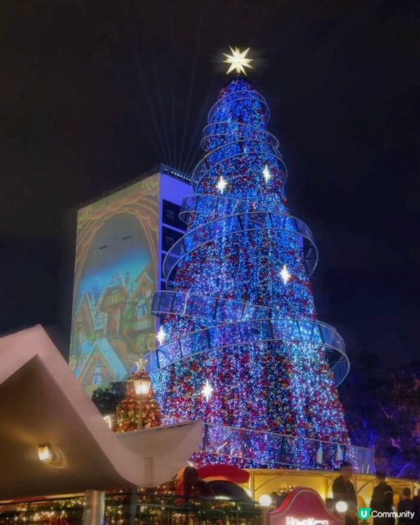 香港聖誕小鎮 美不勝收😍