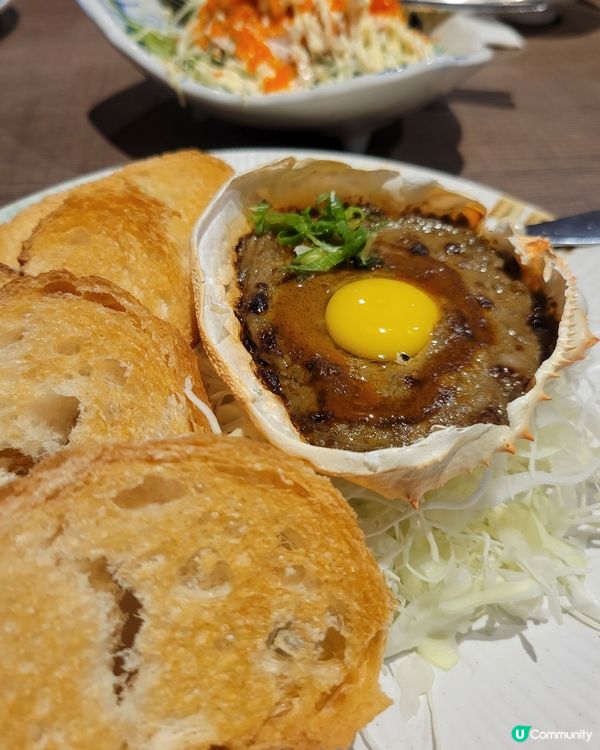 松葉蟹籽沙律🦀！會員送蠔🦪！😋