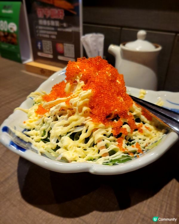 松葉蟹籽沙律🦀！會員送蠔🦪！😋