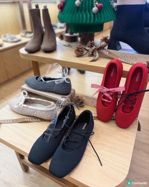 ＩVIVAIA 聖誕禮遇🎄Ｉ環保舒適鞋款陪你過個stylish聖誕👢