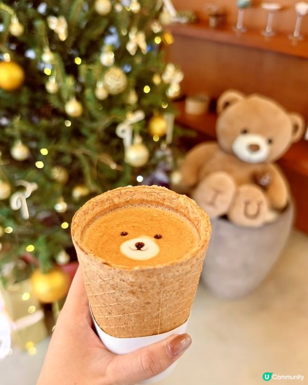 浪漫紫熊啤啤聖誕🎄新晉網紅咖啡館