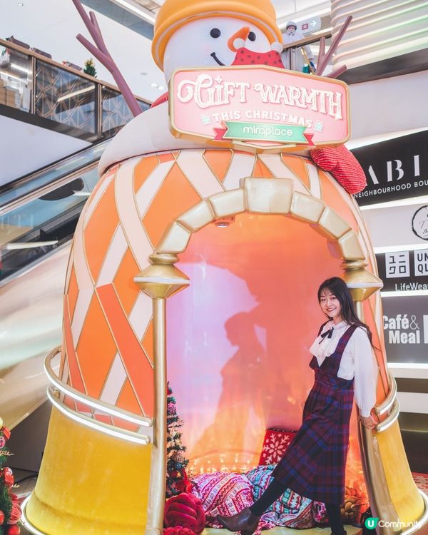 聖誕節周圍去打卡🥰UNIQLO暖粒粒聖誕樂園!