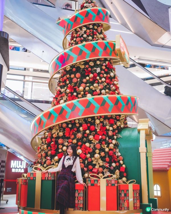 聖誕節周圍去打卡🥰UNIQLO暖粒粒聖誕樂園!
