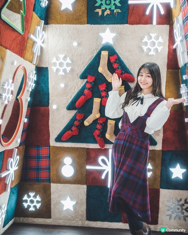 聖誕節周圍去打卡🥰UNIQLO暖粒粒聖誕樂園!