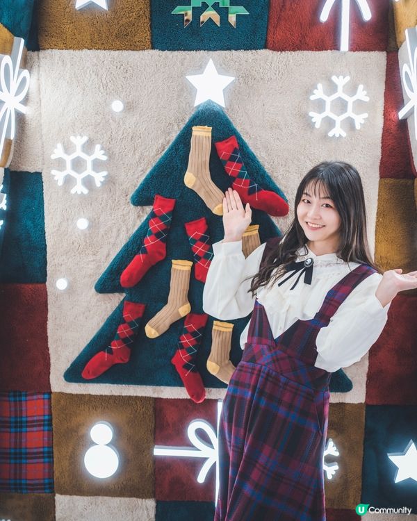 聖誕節周圍去打卡🥰UNIQLO暖粒粒聖誕樂園!