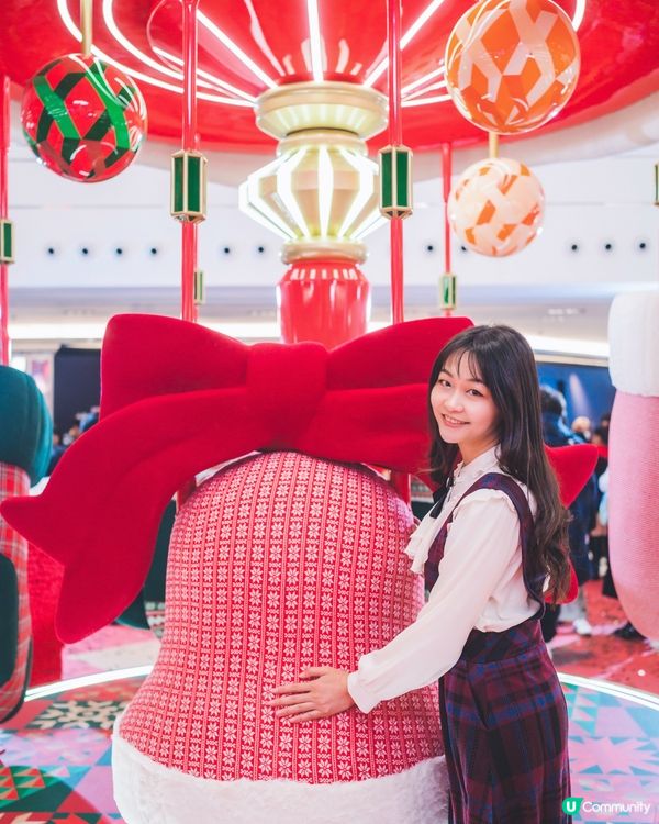 聖誕節周圍去打卡🥰UNIQLO暖粒粒聖誕樂園!