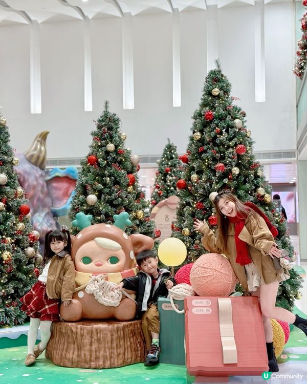 今個聖誕同PUCKY玩轉德福廣場😍
