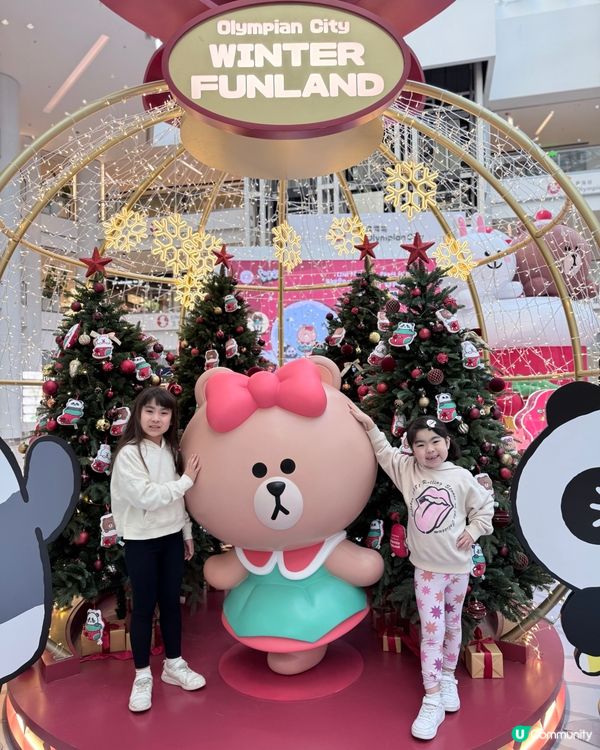 聖誕必去！奧海城冬日樂園🎄📸