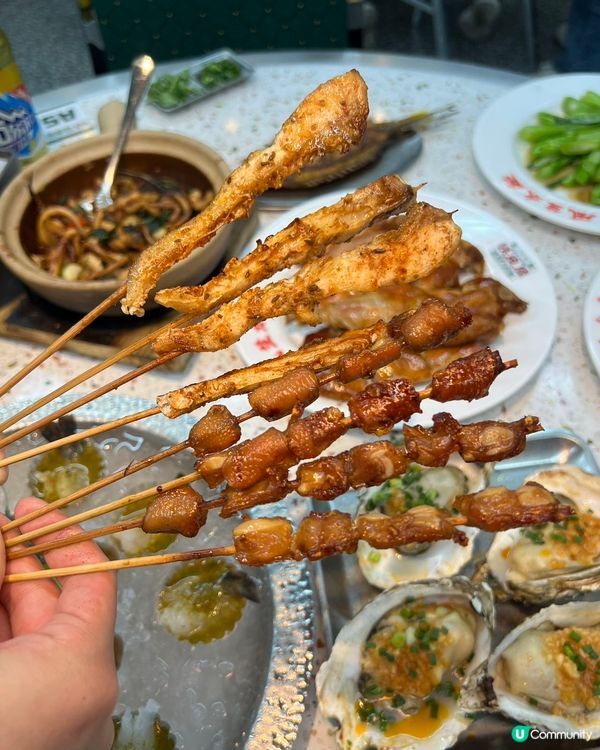 【深圳宵夜新蒲點🔥】16年燒烤王駕到！🤤 羅湖夜貓衝呀！