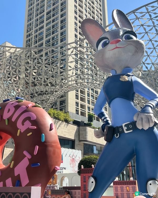 深圳迪士尼Zootopia快閃打卡活動🐰📸