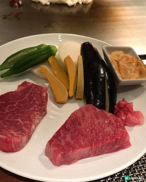 神戶牛魔王😈！三宮鐵板燒🥩，約會必去！