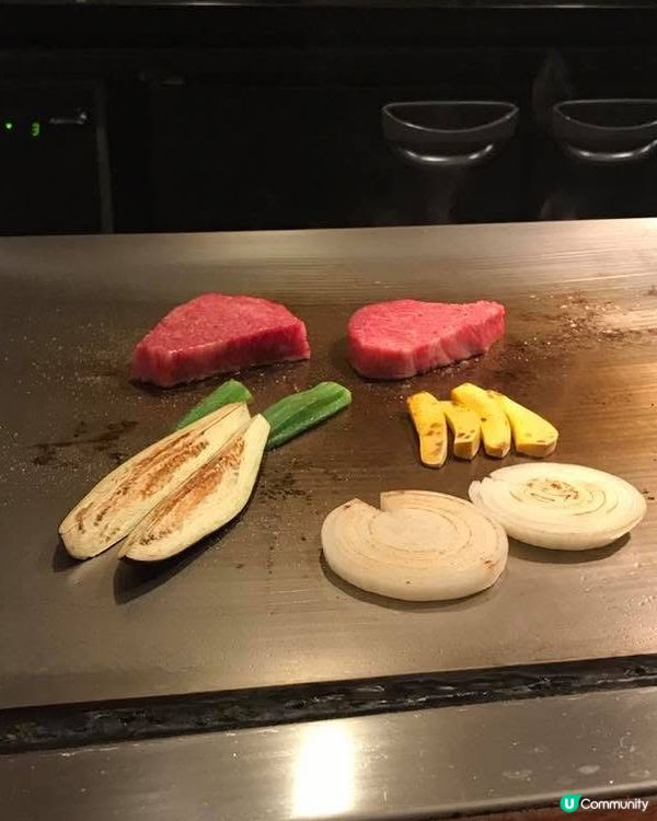 神戶牛魔王😈！三宮鐵板燒🥩，約會必去！