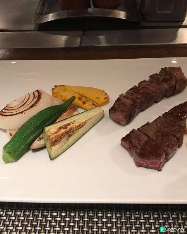 神戶牛魔王😈！三宮鐵板燒🥩，約會必去！