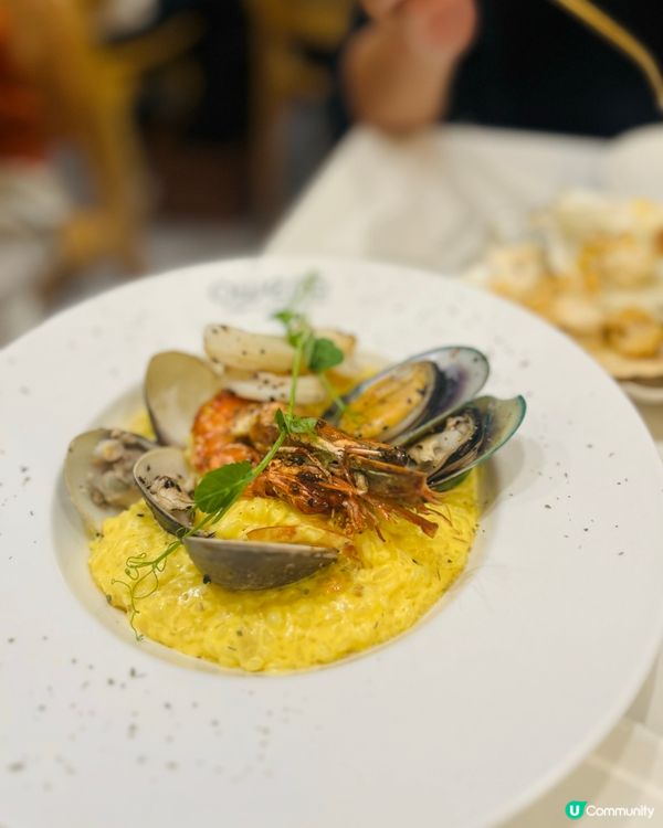 西班牙海鮮飯😋牛扒超正！🤤 扇貝必點！💯