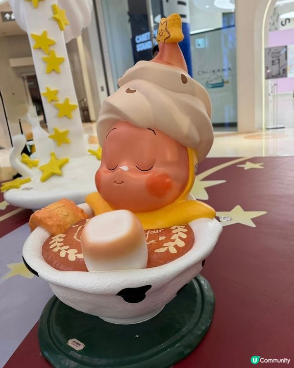 旺角商場🎄星星人陪你過聖誕！📸 影相打卡！
