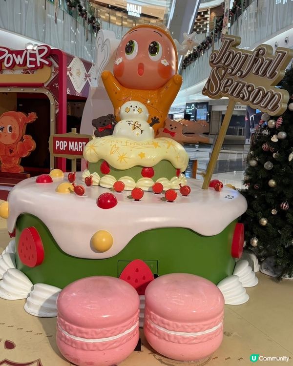旺角商場🎄星星人陪你過聖誕！📸 影相打卡！