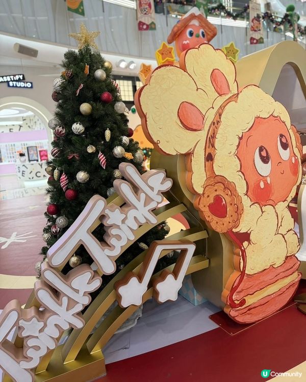 旺角商場🎄星星人陪你過聖誕！📸 影相打卡！