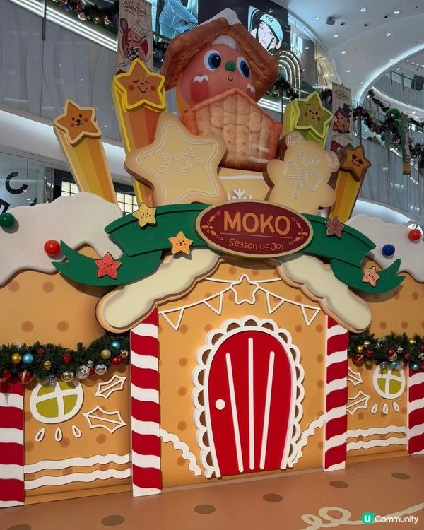 旺角商場🎄星星人陪你過聖誕！📸 影相打卡！