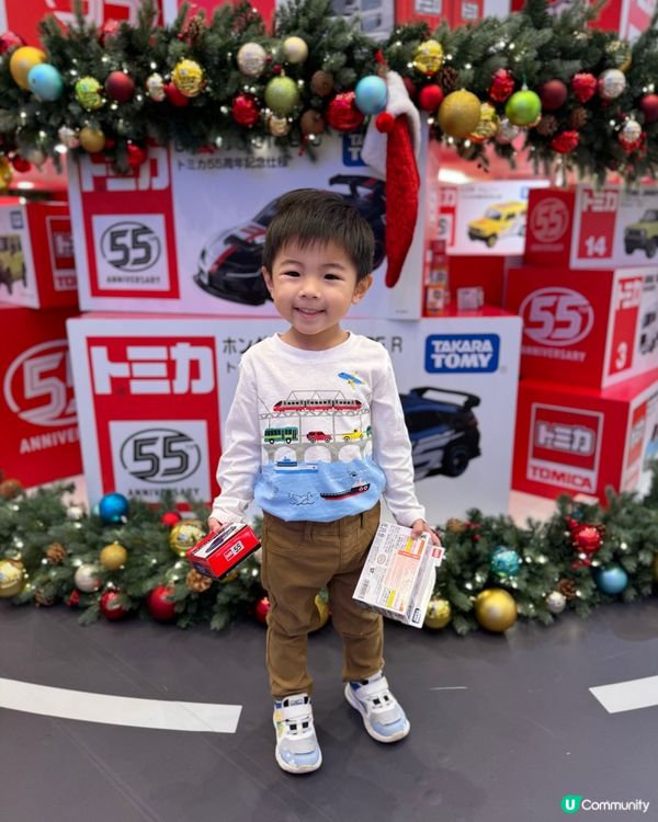 【屯門市廣場 x TOMICA「55周年聖誕慶典」