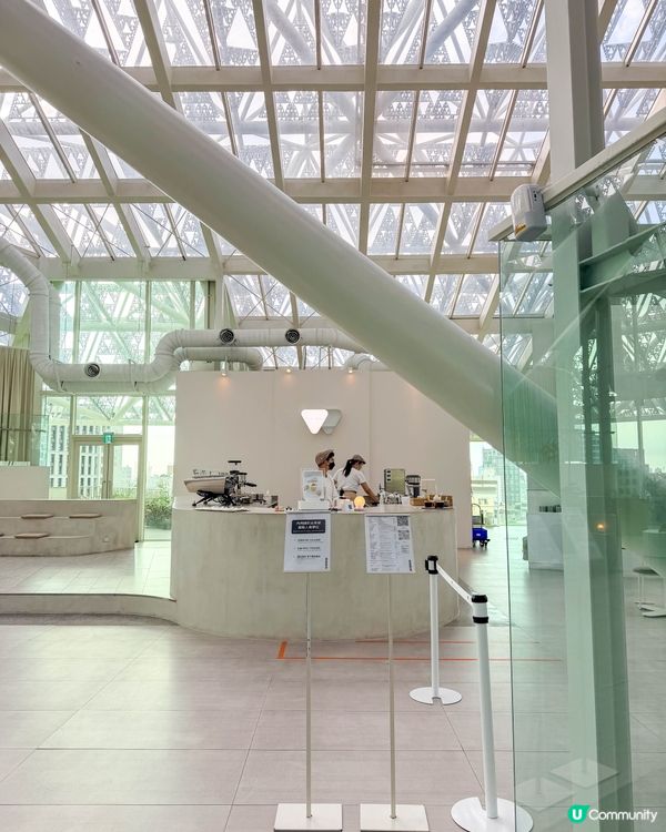 台南美術館二館的展覽&玻璃屋咖啡廳