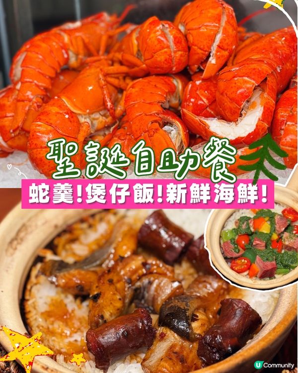聖誕大餐!! 酒店自助餐推介🎄‼️