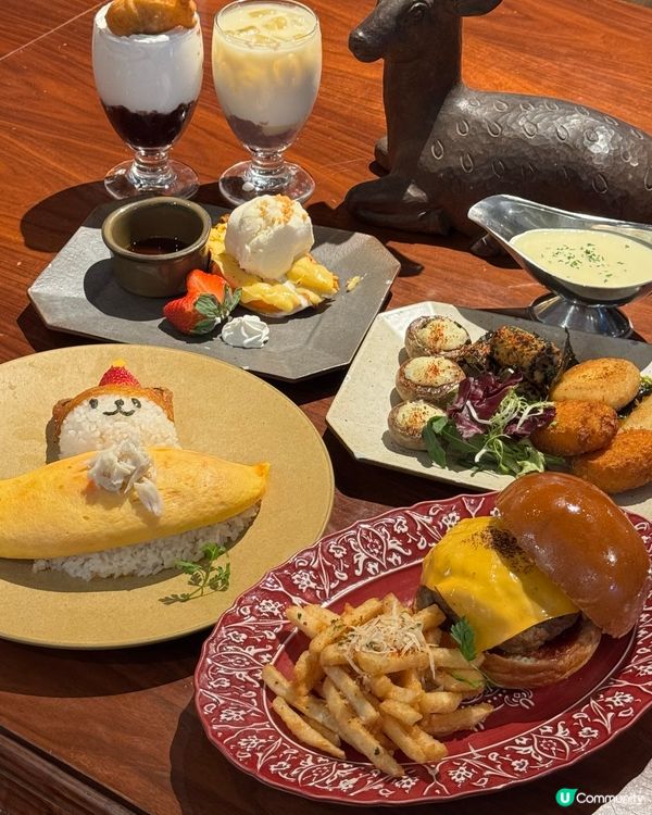 聖誕躺平小熊蛋包飯❤️可愛又好食😋🍳