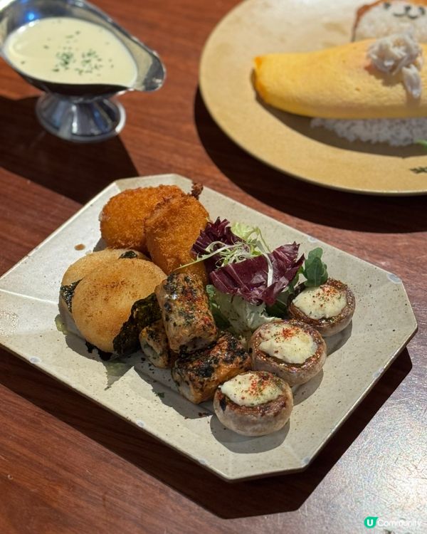 聖誕躺平小熊蛋包飯❤️可愛又好食😋🍳