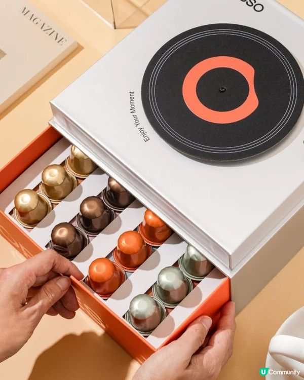 OPRESSO 聖誕限定「會唱歌的咖啡禮盒」音樂咖啡一同流動