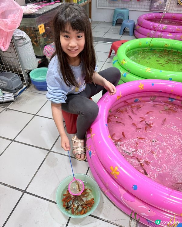 葵涌廣場撈金魚