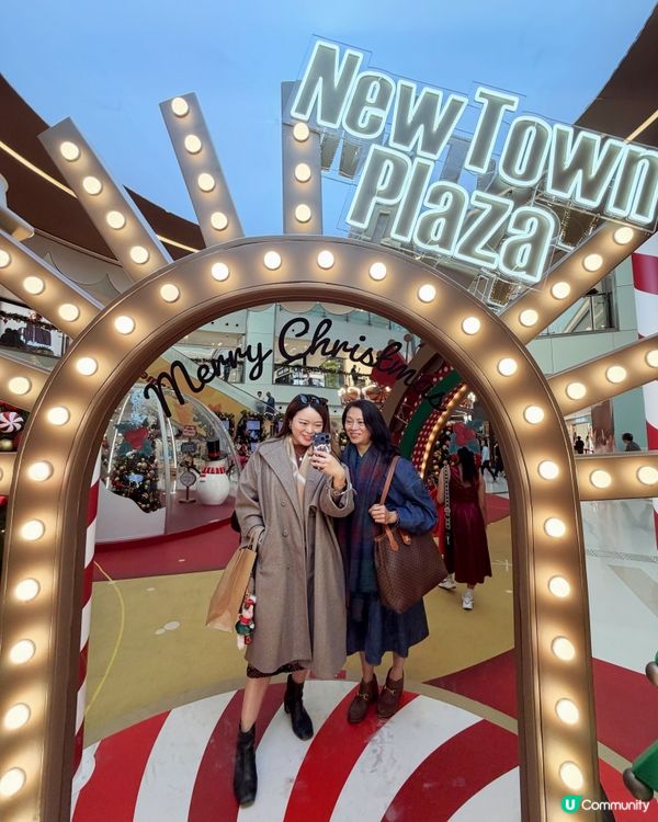 【聖誕光影樂園🎄！沙田新城市廣場打卡📸】