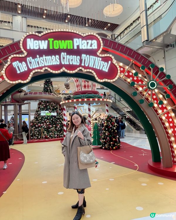 【聖誕光影樂園🎄！沙田新城市廣場打卡📸】