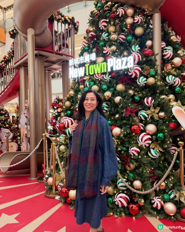 【聖誕光影樂園🎄！沙田新城市廣場打卡📸】