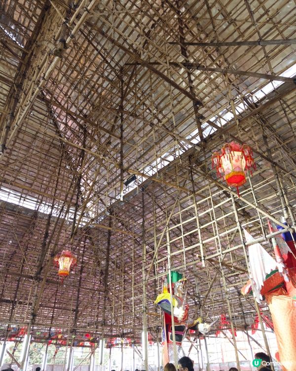 元朗建醮450年！竹棚工藝巔峰🤩