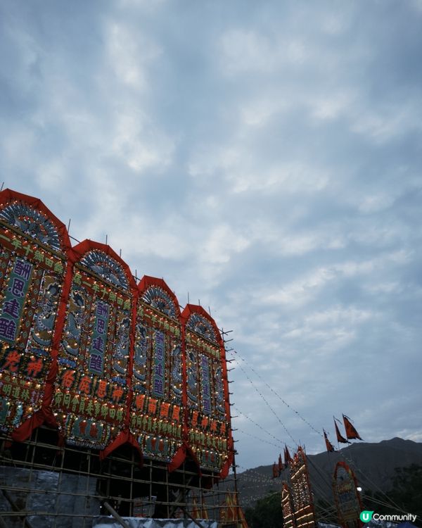 元朗建醮450年！竹棚工藝巔峰🤩